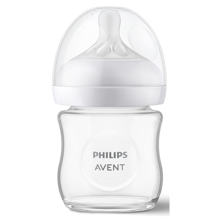 Biberón Natural 3.0 de Vidrio 4 Oz / 120 ml