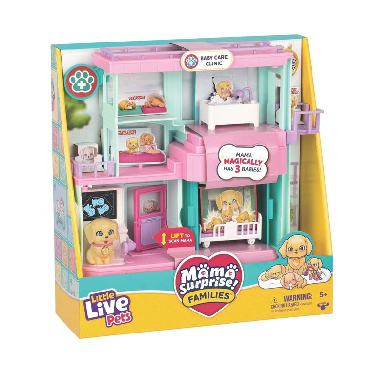 Little Live Pets Mom Surprise Fam S1 Baby Care Clinic