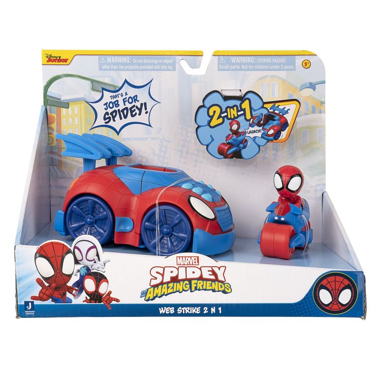 Vehículo 2 en 1 Spidey