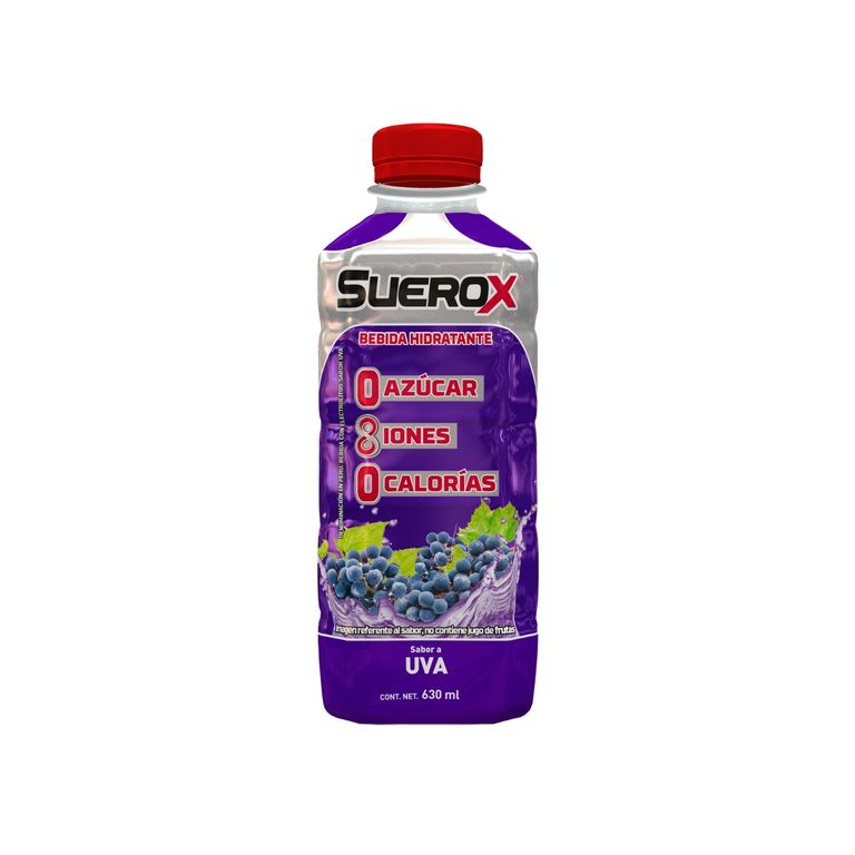 Bebida Rehidratante Suerox Uva Botella 630 mL