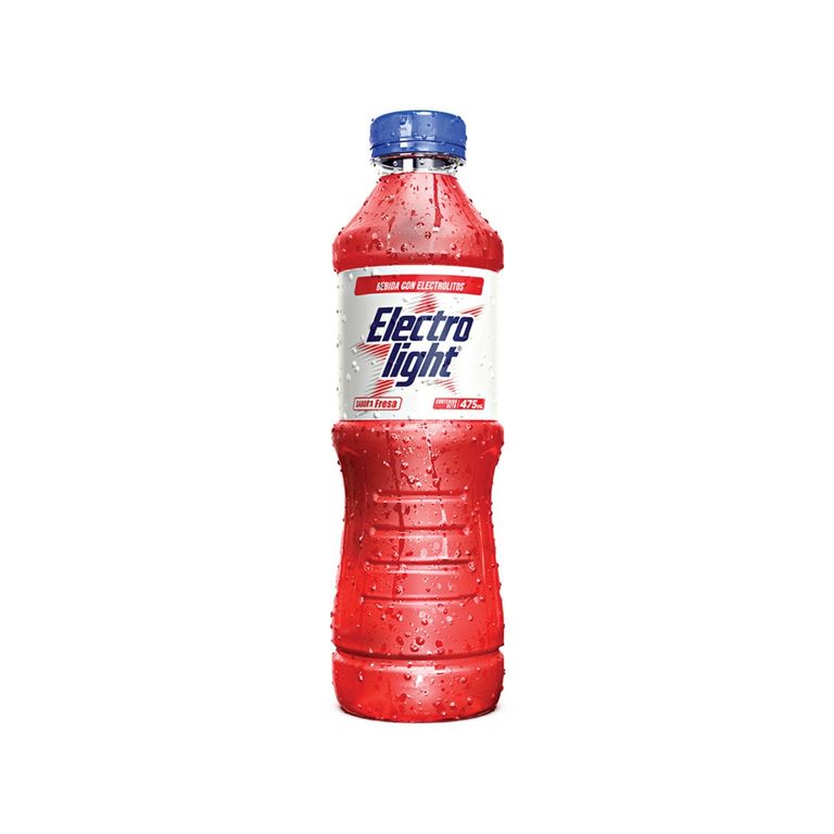 Bebida Rehidratante Electrolight Fresa Botella 475 mL