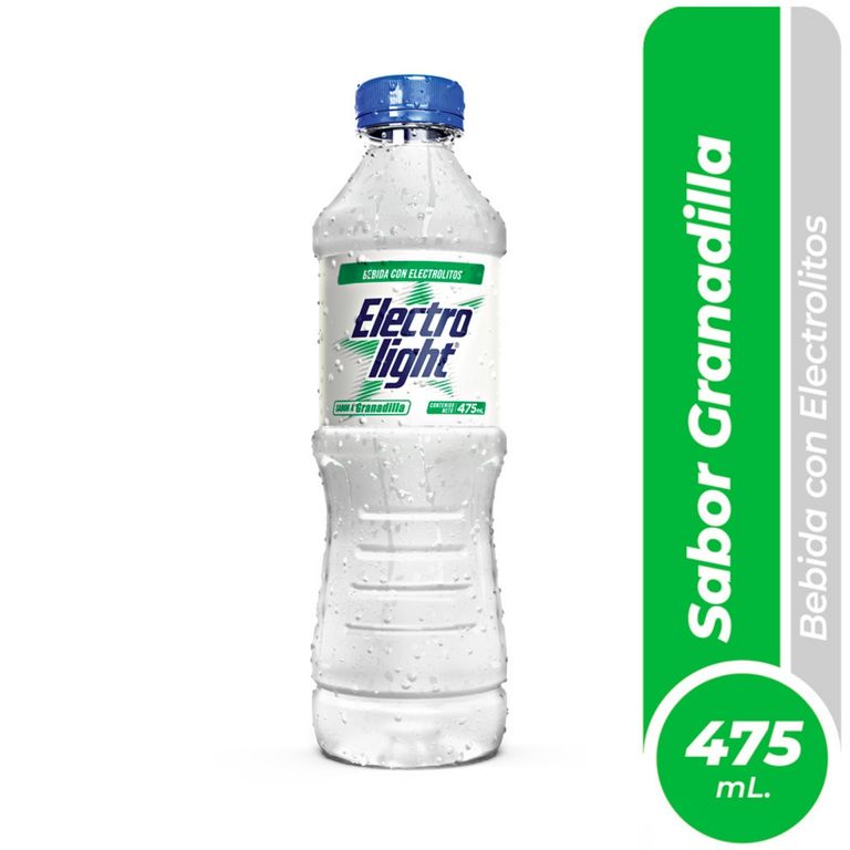 Bebida Rehidratante Electrolight Granadilla Botella 475 mL