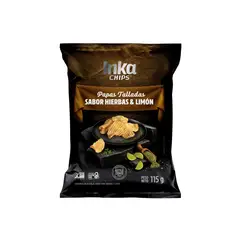 INKA CHIPS - Papas Inka Chips Hierbas y Limón Bolsa 115 g