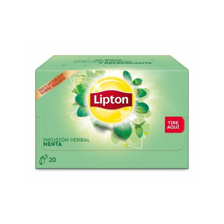 Insufión de Menta Lipton Caja 20 Sobres