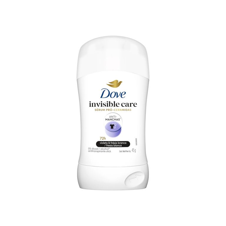 Antitranspirante en Barra Dove Invisible Care Envase 45 g