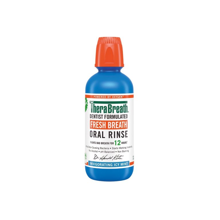 Enjuague Bucal Thera Breath Icy Mint Botella 473 mL