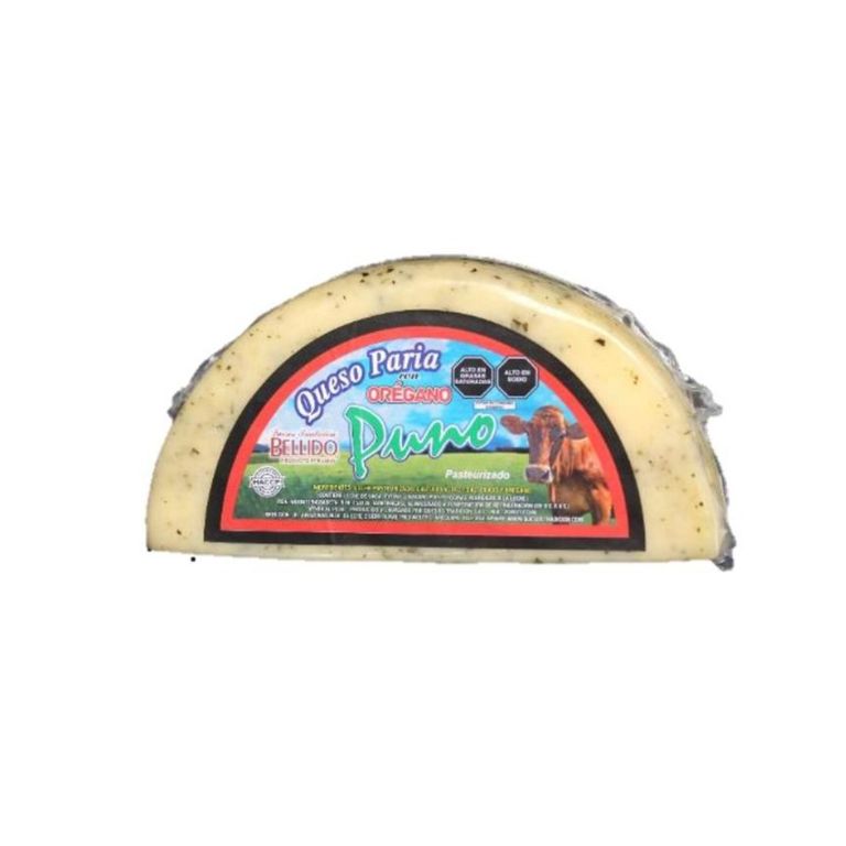 Queso Paria con Orégano x Kg