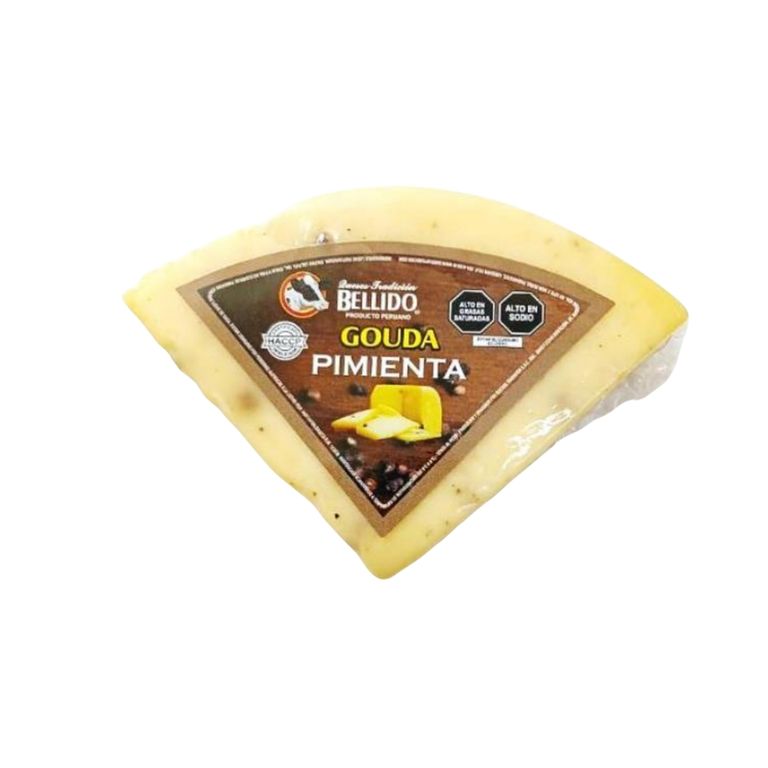 Queso Goudá con Pimienta Bellido x Kg
