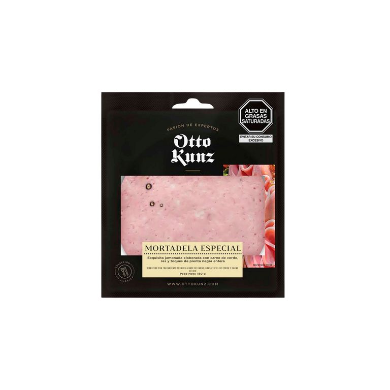 Mortadela Especial Otto Kunz Empaque 180 g