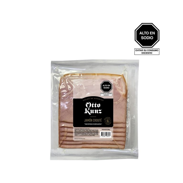 Jamón Crouté Otto Kunz Empaque 200 g
