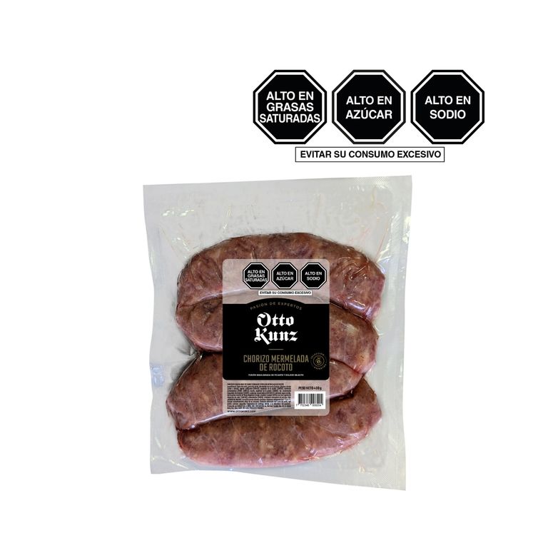 Chorizo Sabor Mermelada de Rocoto Empaque 400 g