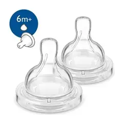 PHILIPS AVENT - Tetina Anticólicos Flujo Espeso 6+ x2