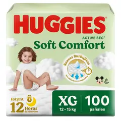 HUGGIES - Pañales Huggies Activesec Talla XG Empaque 100 Und