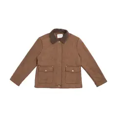 REDWOOD - Casaca Efecto Gamuza Mujer Redwood