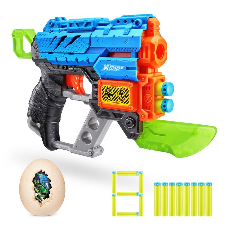 Lanzador Dino Attack Extinct 1 Medium Egg 8 Darts