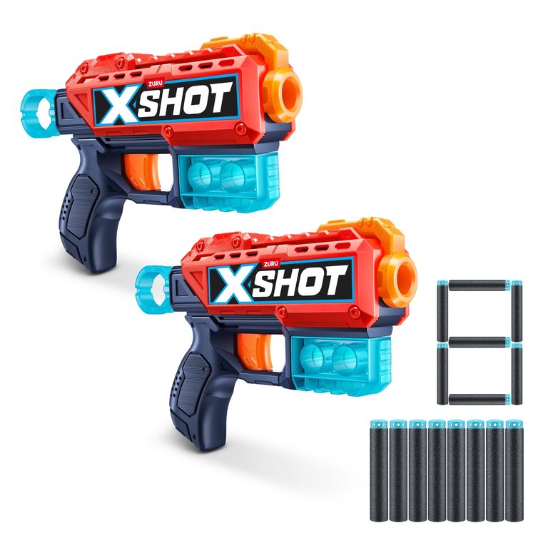 Lanzador Excel Double Kickback 8 Dart 6 Cans