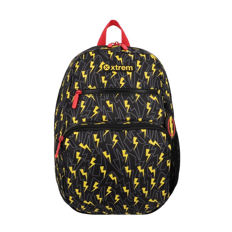 Mochila Escolar Bolt Negra