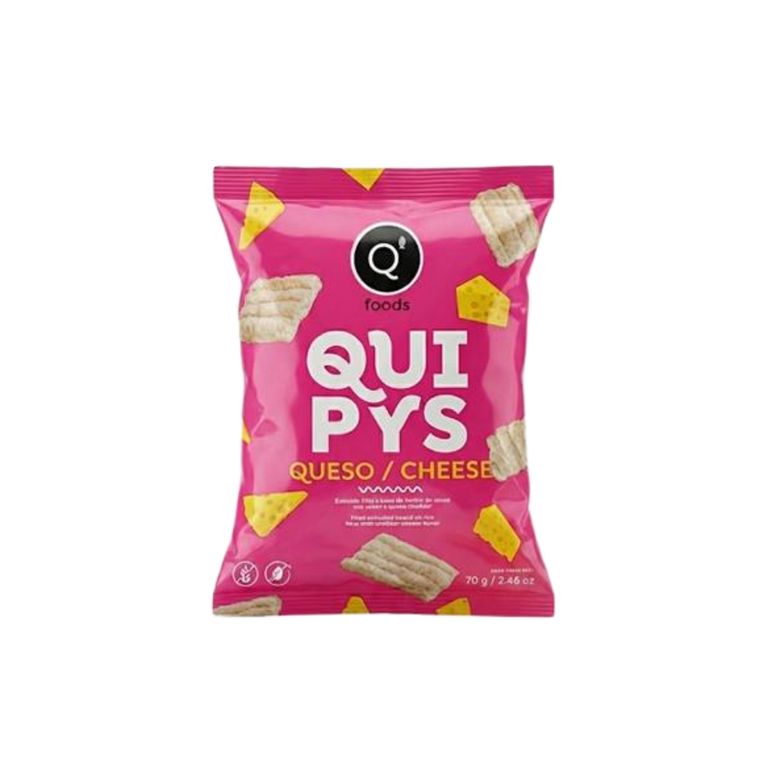 Snack Quipys Queso Qfoods Bolsa 70 g