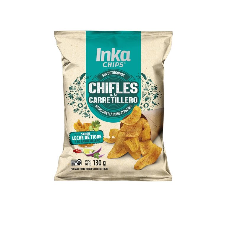 Chifle Inka Chips Leche de Tigre Bolsa 130 g