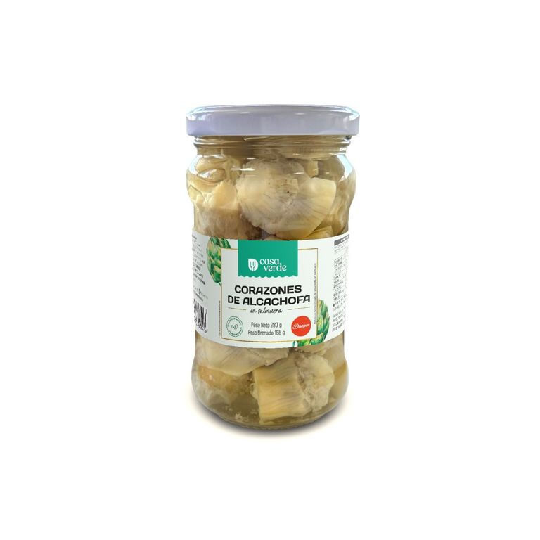 Corazones de Alcachofa Casa Verde Envase 280 g