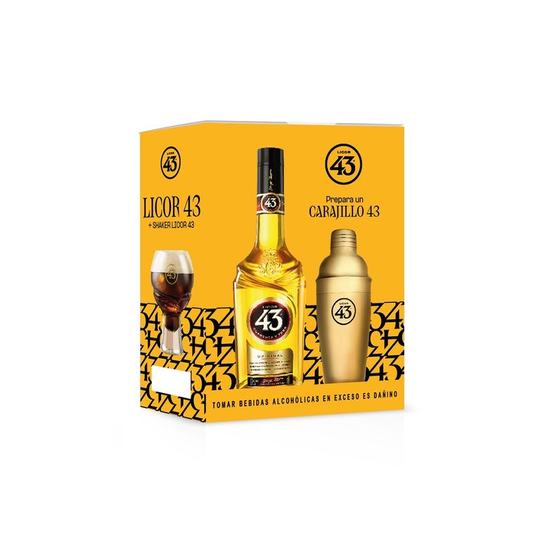 Pack Licor 43 Botella 700 mL + Shaker