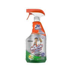 MR MUSCULO - Limpiador Mr Músculo Platinum Limón con Gatillo Envase 650 mL