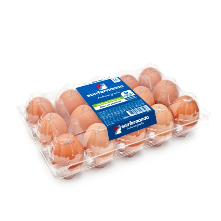 Huevos San Fernando Bandeja 15 Und
