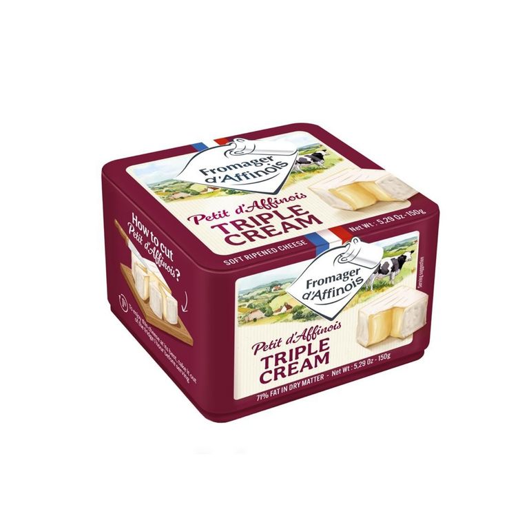 Queso Petit Daffinois Triple Creme Empaque 150 g