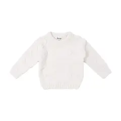 REDWOOD - Chompa Lurex Chenille Bebe Niña Redwood