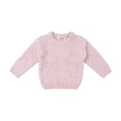 REDWOOD - Chompa Lurex Chenille Bebe Niña Redwood