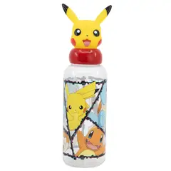 STOR - Botella Stor Figurita 3D Pokemon 560mL