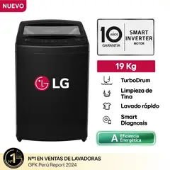 LG - LAVADORA LG WT19OBVTB