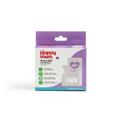 HAPPYMAM - Bolsas de Almacenamiento de Leche Materna Happymam Caja 25 Und