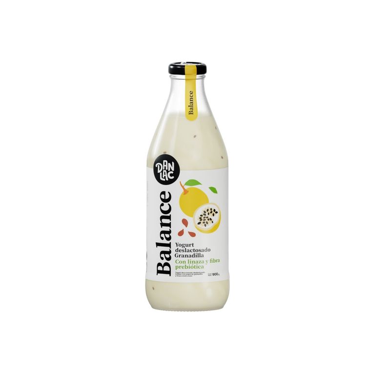 Yogurt Danlac Balance Granadilla Botella 900 g