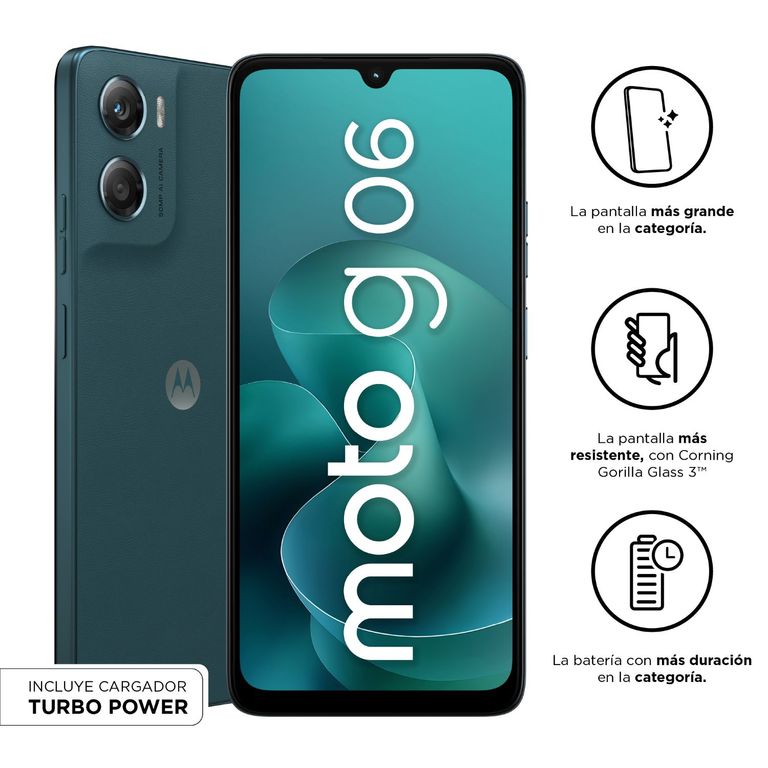 Smartphone Motorola G06 4+128Gb Azul
