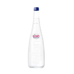 EVIAN - Agua con Gas Evian Botella 750 mL