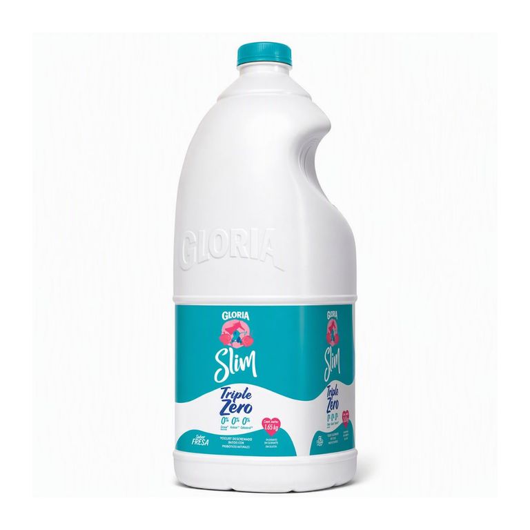 Yogurt Gloria Slim Fresa Botella 1.6 Kg