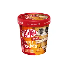 KIT KAT - Helado Kit Kat Caramel Layers Pote 900 mL