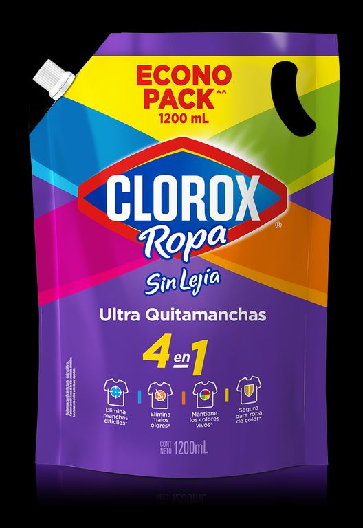 Lejía Ropa Color Clorox Doypack 1.2 L