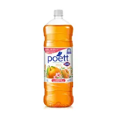 POETT - Limpiador Líquido Poett Frescura Tropical Botella 1.8 L