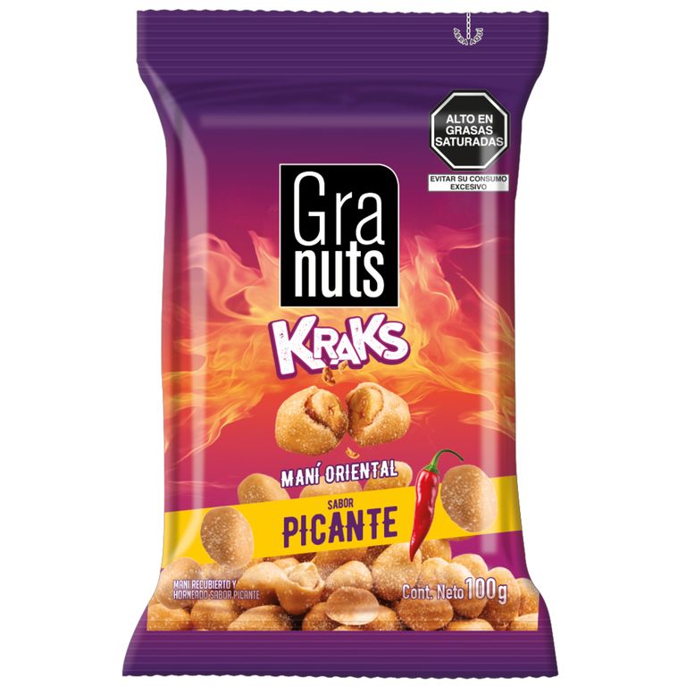 Granuts Kraks Picante Bolsa 100 g