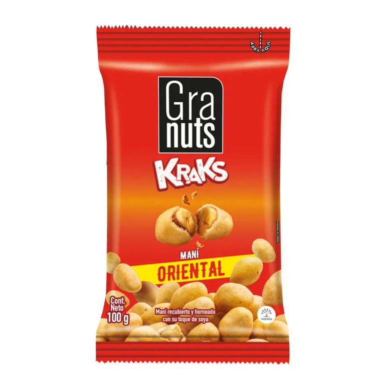 Granuts Kraks Oriental Bolsa 100 g