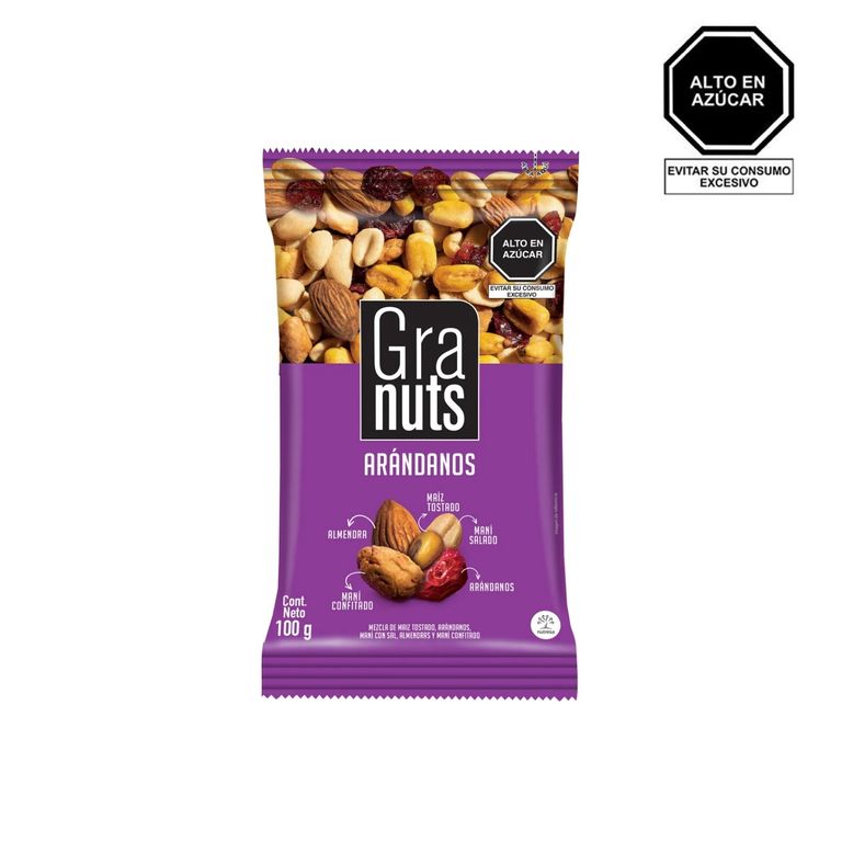Granuts Mezcla de Arándanos Bolsa 100 g