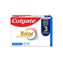 COLGATE - Pasta Dental Colgate Total Whitening Empaque 3 Und