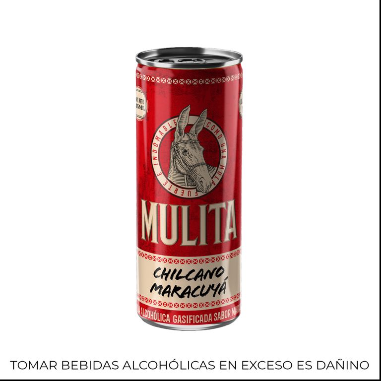 Chilcano Mulita Maracuyá Tacama Lata 355 mL