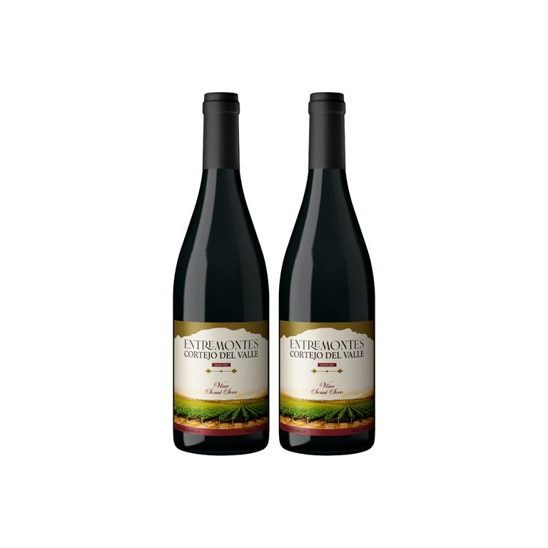 Vino Tinto Entremontes Botella 750 mL