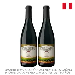 ENTREMONTES - Vino Tinto Entremontes Botella 750 mL