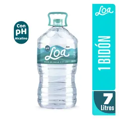LOA - Agua Alcalina Loa Bidón 7 L