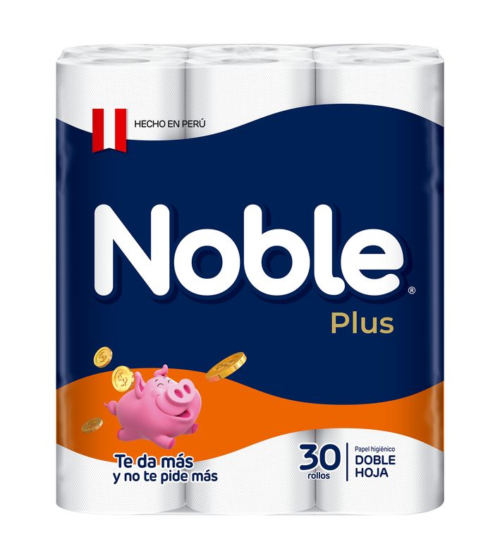 Papel Higiénico Plus Noble Empaque 30 Und