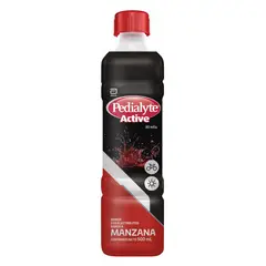 PEDIALYTE - Bebida Rehidratante Pedialyte Manzana Botella 500 mL